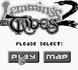 Lemmings 2: The Tribes screenshot 3 for GameBoy